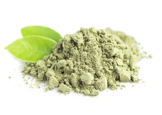 istock pile of Matcha tea isolated on white 1126738897