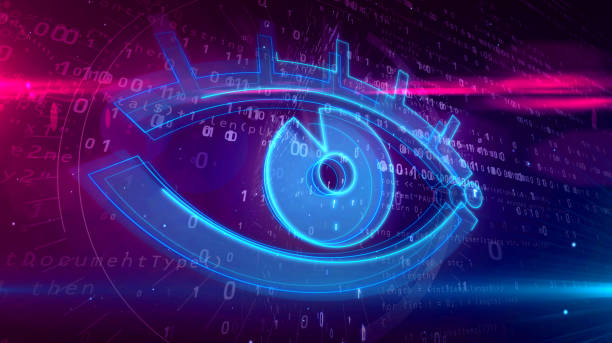 istock Cyber surveillance digital concept with spy eye 1126748679