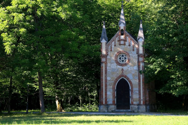 Historic St. Joseph Chapel in complex The Novi Dvori, in Zapresic, Croatia. It belonged to historic Croatian viceregent Josip Jelacic.