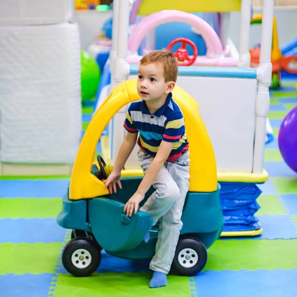 istock Kid car toy playground 1126753153