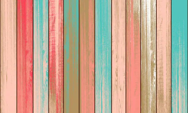 Vector illustration of vector  wood  textured  background