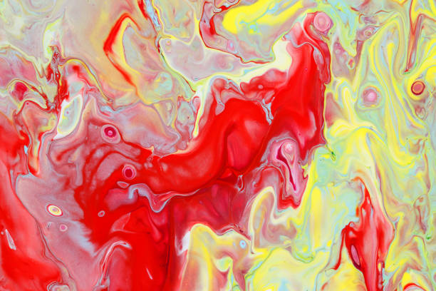 istock Abstract picture of red paints 1126771434