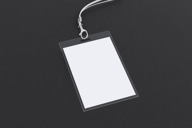 istock Blank business identity id card 1126773091