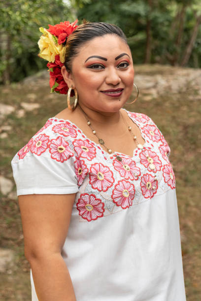 istock Portrait of a Mayan woman in Yucatan 1126773473