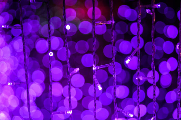 istock purple, pink light bokeh circle christmas decoration led bulbs 1126779242