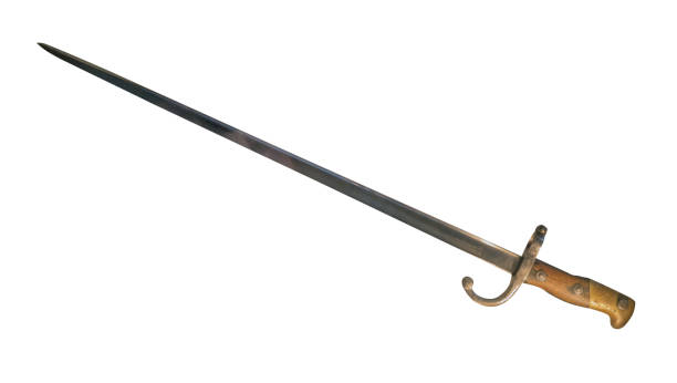 istock saber isolated on white background. old saber from the second world war 1126784376