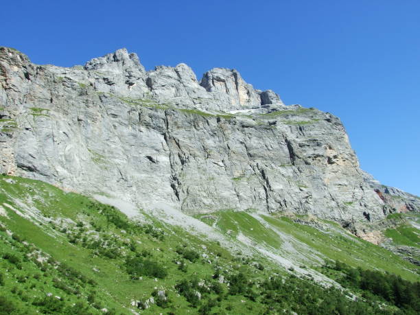 istock View to the Zuetribistock peak in mountain mass Glarus Alps 1126785364