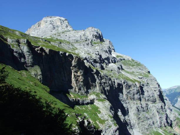 istock View to the Zuetribistock peak in mountain mass Glarus Alps 1126785371