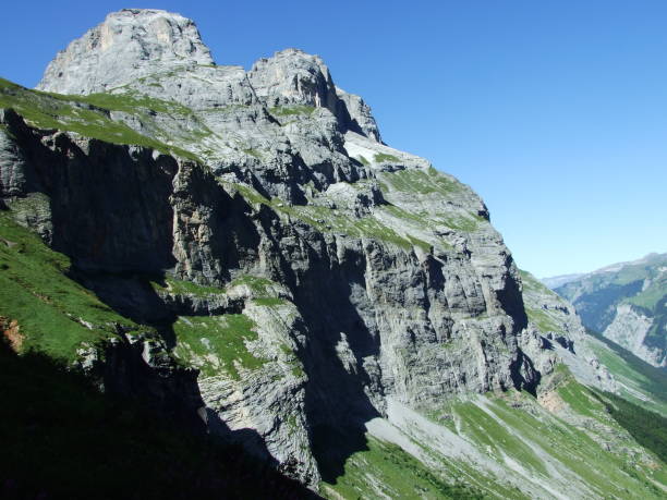 istock View to the Zuetribistock peak in mountain mass Glarus Alps 1126785373