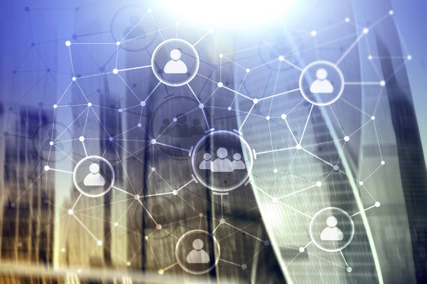 istock People relation and organization structure. Social media. Business and communication technology concept. 1126790034