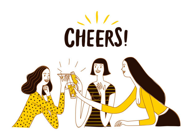 Girls Drinking At The Bar Stock Illustration - Download Image Now - Drinking, Women, Friendship - iStock Girls Drinking At The Bar Stock Illustration - Download Image Now - Drinking, Women, Friendship - iStock
