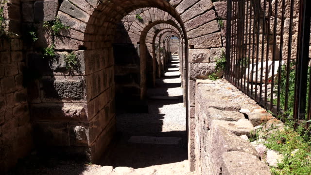 Pergamon, ruins of ancieny city, Bergama, Turkey