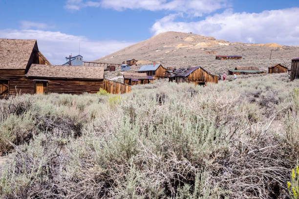 istock Abandoned buildings in an old ghost town in California 1126806418