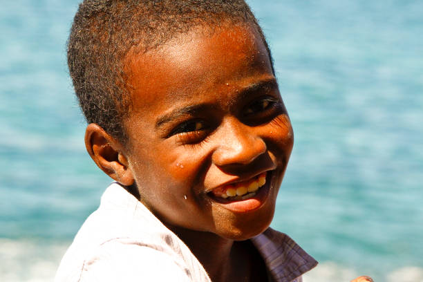 istock Portrait of happy malagasy boy 1126810044