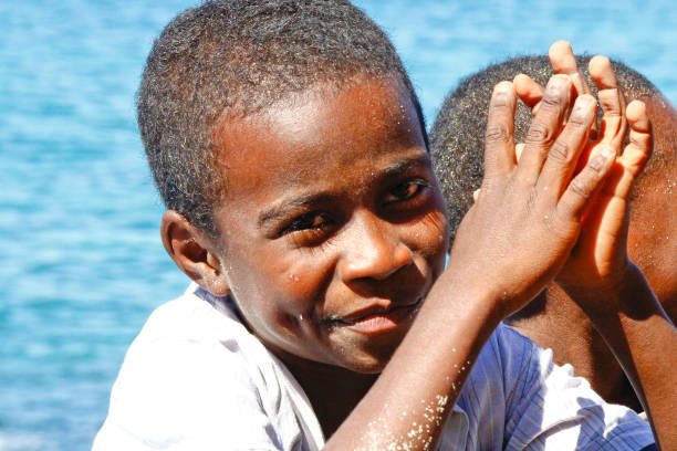istock Portrait of happy malagasy boy 1126810980