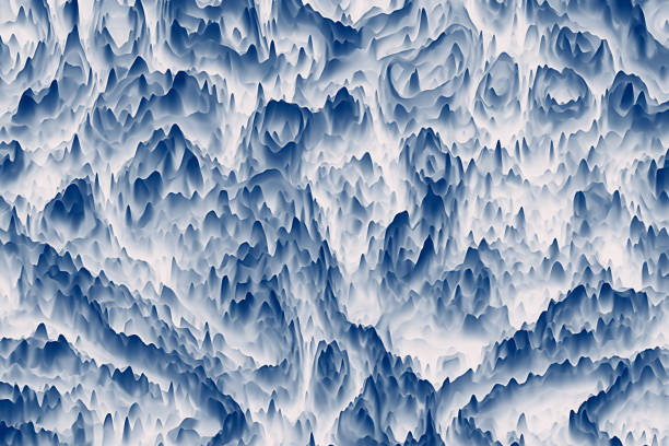 misty snow mountain tło biały niebieski mgła rock wzór ombre tekstura - mountain himalayas aerial view landscape zdjęcia i obrazy z banku zdjęć