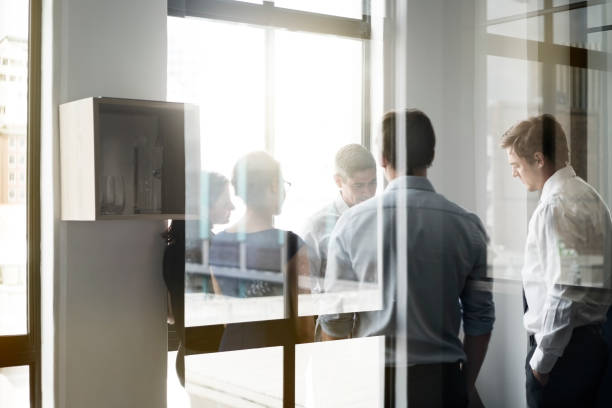 istock Business people discussing in board room 1126819450