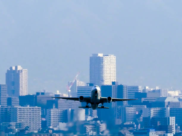 istock Take Off from International Airport 1126820334