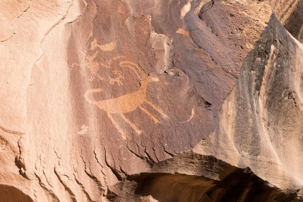 istock Petroglyphs in Nine Mile Canyon, Utah 1126820976