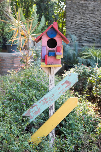 istock Bird house in a park. 1126839577