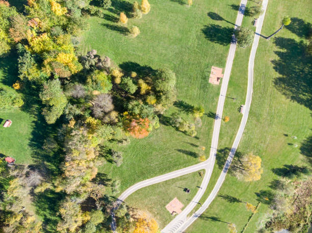 istock city park in autumn aerial view 1126841538