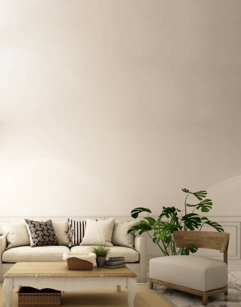 istock interior design, bed , living area and dressing area was designed specifically in modern classic style, 3d illustration 1126843590