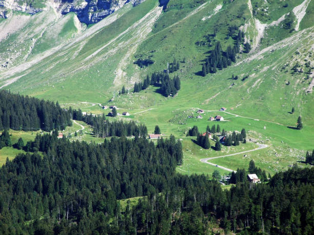 istock Picturesque hills, forests and pastures in Ostschweiz 1126845962