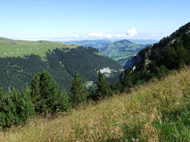 istock Landscape and environment of Alpstein mountain range 1126851073
