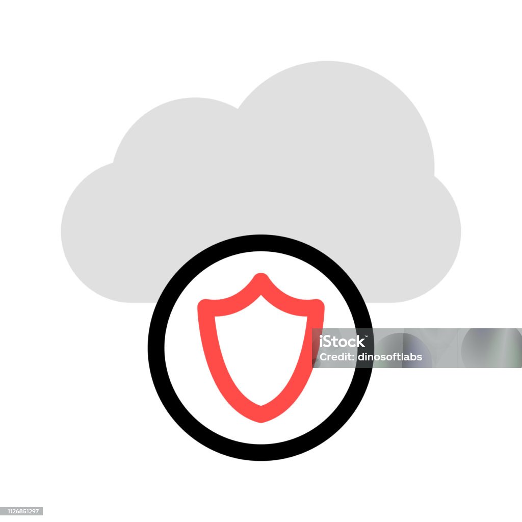 Image For Protection Secure Protection Shield Stock Illustration - Download Image Now ...