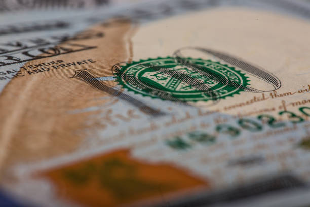 istock Close up of different dollar denomination bills 1126853199