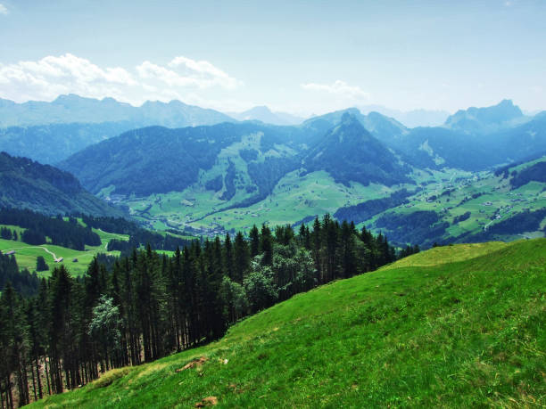 istock Thur River Valley and the Toggenburg Mountain Range 1126857738
