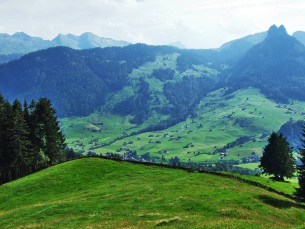 istock Thur River Valley and the Toggenburg Mountain Range 1126857743