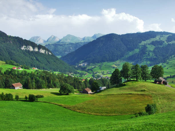 istock Thur River Valley and the Toggenburg Mountain Range 1126857749