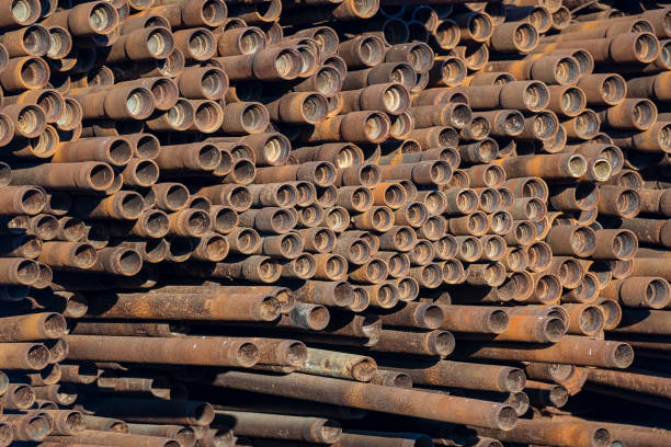 istock bunch of rusty radioactive tubes are drawn close together 1126861414