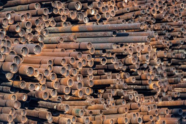 istock bunch of rusty radioactive tubes are drawn close together 1126861418