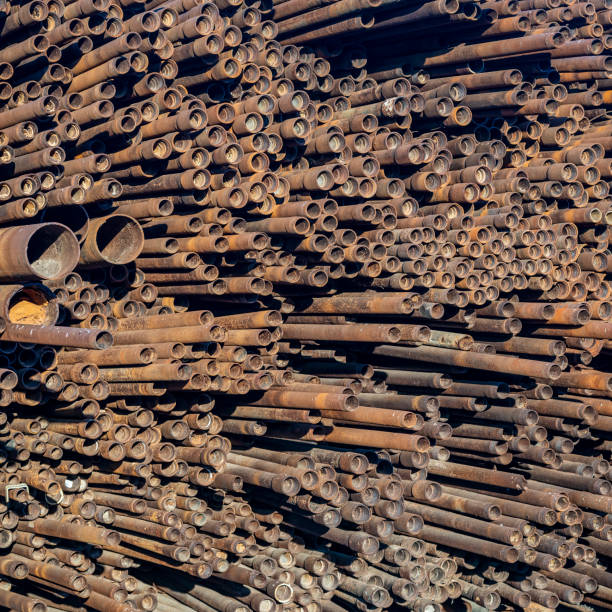 istock bunch of rusty radioactive tubes are drawn close together 1126861423