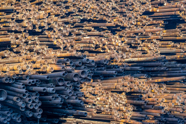 istock bunch of rusty radioactive tubes are drawn close together 1126861424