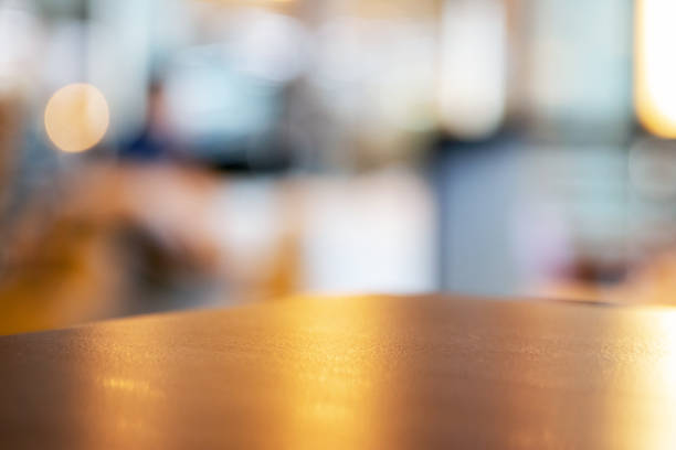 istock Texture of wood surface with warm shade lighting and copy space 1126863575