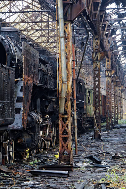 istock Vintage locomotive in Hungary 1126872525
