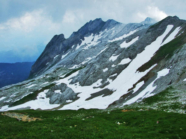 istock Landscape and environment of Alpstein mountain range 1126875722