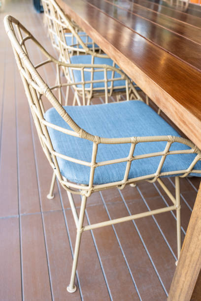 istock Metal Chair at Terrace 1126875827