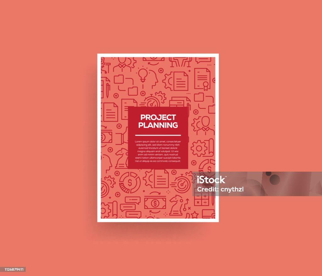 Project Plan Vector Free Vector Set Of Design Templates And Elements For Project Planning In ...