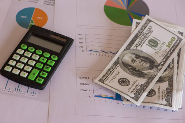 istock Accounting documents of a company on the table 1126882935