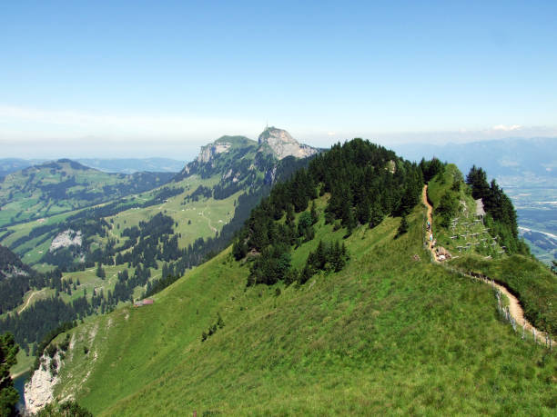 istock Idyllic panorama of the Alpstein mountain range 1126887308