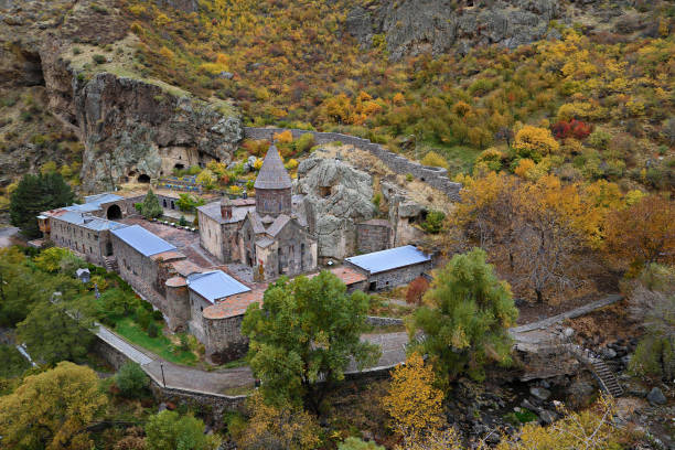 istock Geghard Monastery in Armenia 1126887616