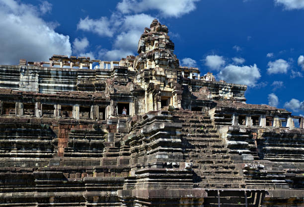 The Bayon stone faces of the people, Siem reap, Cambodia, was inscribed on the UNESCO World Heritage List in 1992.
