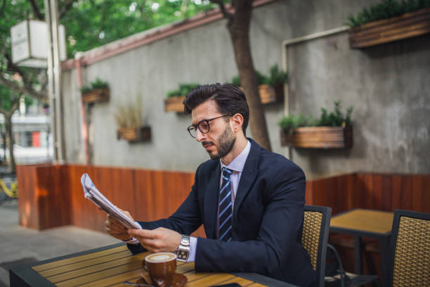istock Man in coffee shop 1126891557