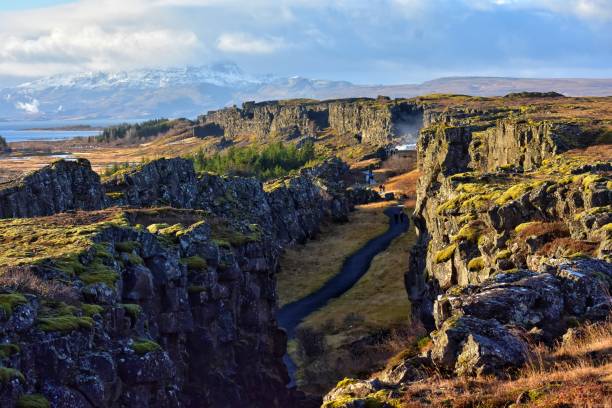 istock path to oxararfoss waterfall in iceland in thingvellir national park 1126908038
