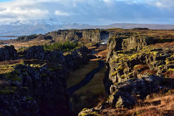 istock path to oxararfoss waterfall in iceland in thingvellir national park 1126908098