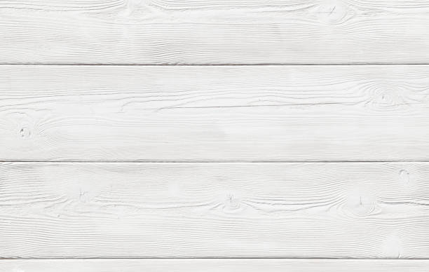 Image of bumpy wooden wall background painted white paint stock photo